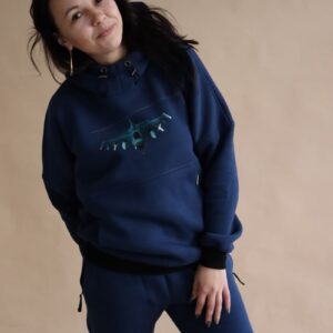Теплий спортивний костюм з худі. “Classic Basic” Blue .