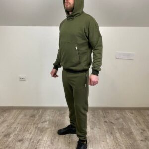 Спортивний костюм з худі. “Classic Basic” Khaki . Light