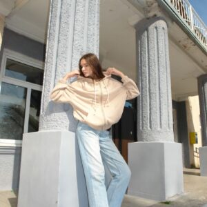 Зіп Худі . Беж