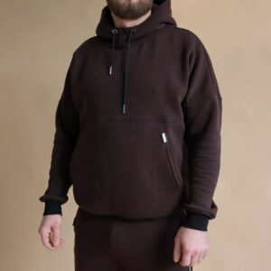 Теплий спортивний костюм з худі. “Classic Basic” Braun .